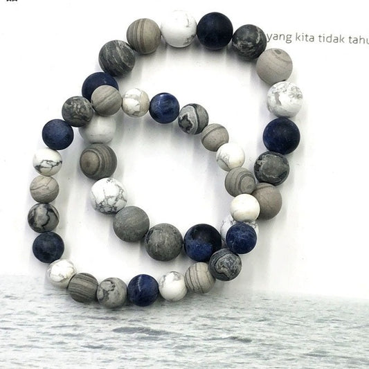 Pulsera Universo – Planetas de Piedra Natural Unisex TrendShop MX